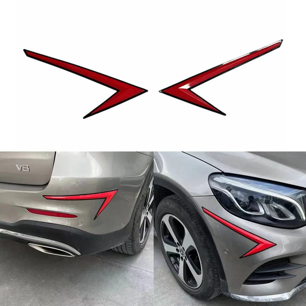 Front Rear Bumper Fender Door Anti-Scratch 3D Protector Strip Guard |