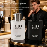 Men's Black Lover Eau De Toilette Mixed Wood & Sandalwood Long-Lasting Refreshing Pheromone Deodorant Charming Cologne Fragrance