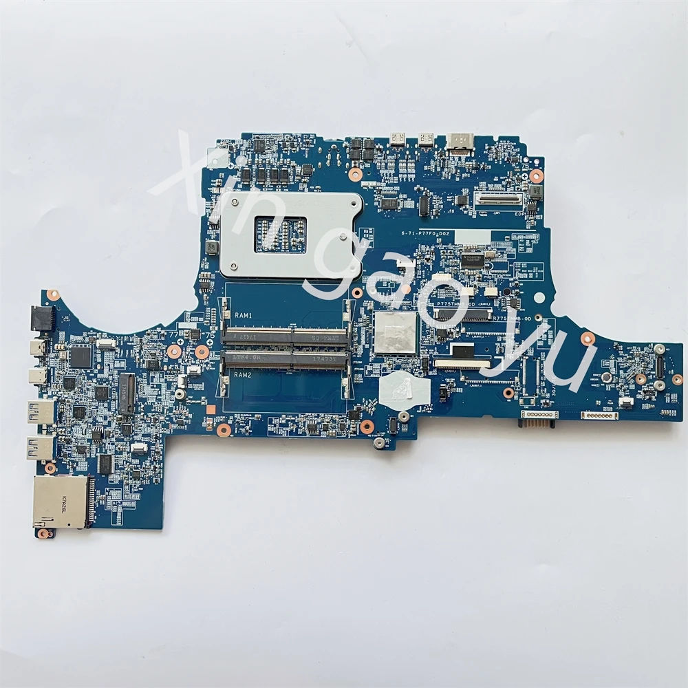 Original FOR Clevo P750TM P751TM Laptop Motherboard 6-71-P77F0-D02