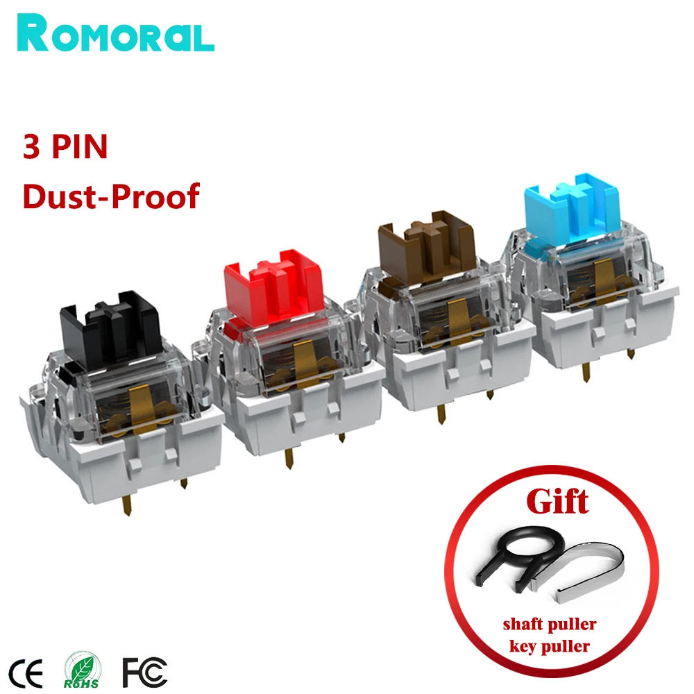 Black Blue Brown Red Switches Gateron Switch Red Keyboard Gateron