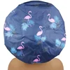 Shower Cap Large Adjustable Reusable Double-Layer Waterproof Bath Cap for Women Girls Braids SPA Long Hair 2