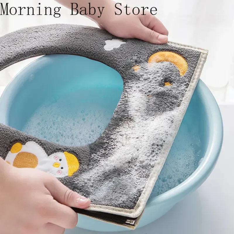 Soft Washable Cartoon Moon Duck Toilet Mat Autumn Winter Zipper Toilet Seat Cushion Closestool Bathroom Accessories Universal 4