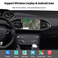 Wireless CarPlay Android Auto Decoder For Peugeot 207 308 407 3008 5008 RCZ 807 Partner Expert 2007-2015 Mirror Link GPS Module 3