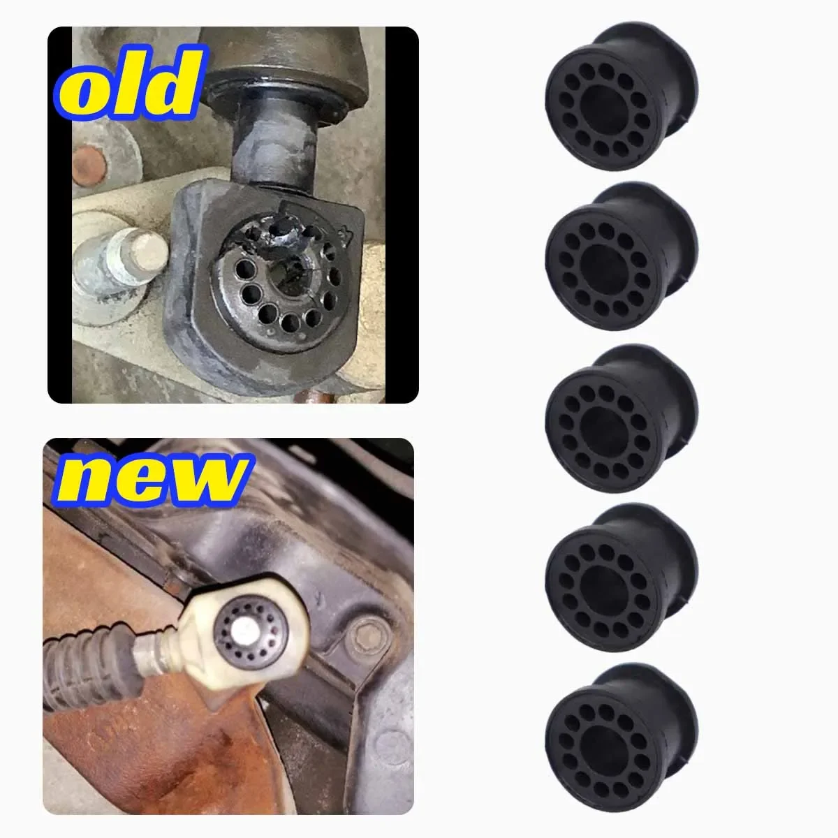 5/10pcs Gear Shift Lever Cable Bush for Jeep Liberty 231 Transfer Case Chrysler Ford Fiesta Figo Linkage Rubber Gear Lever Seal