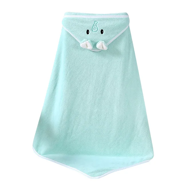 Baby Bath Towel Girl Boy Baby Towel Newborn with Hood Cartoon Coral Fleece Infant Towels Blanket Newborn Baby Bathrobe Infant 4