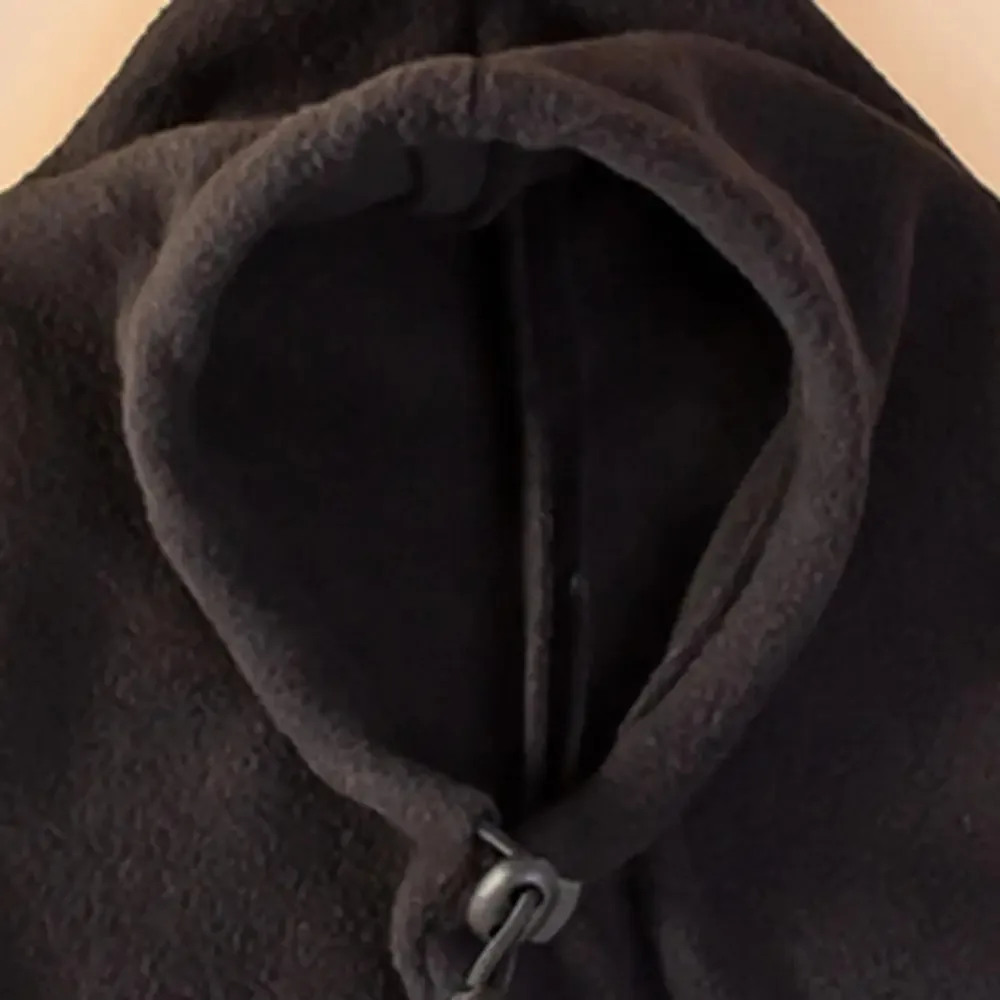 새로운 솔리드 컬러 개 모자 Drawstring 디자인 플러시 애완 동물 모자 방풍 조절 애완 동물 헤드 기어 애완 동물