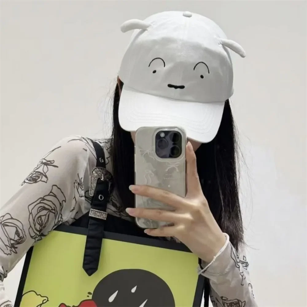 Cute Crayon Shin-chan Peaked Cap Children's Outdoor Sunhat Girls