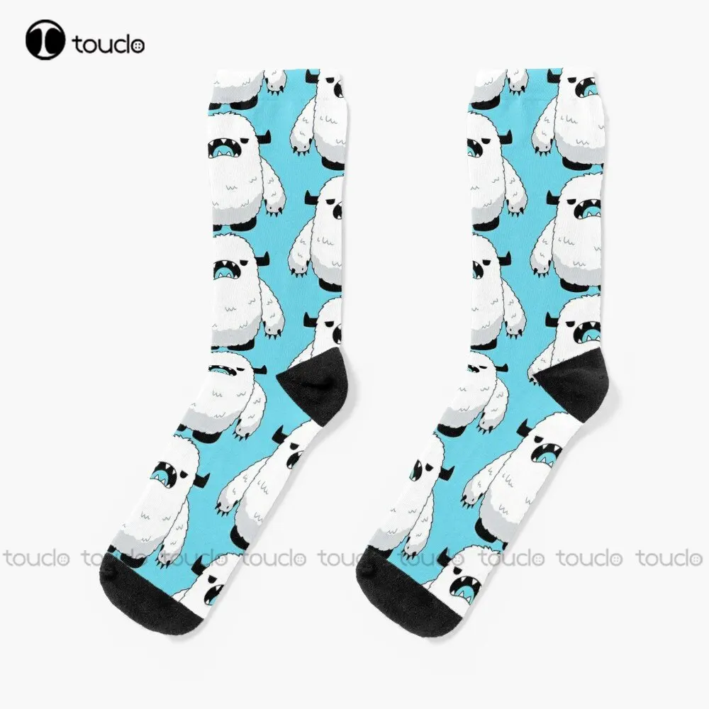 

Мужские носки Bluecopy, Langas, Yeti, Sk8 The Infinity, Langa Hasegawa, черные носки для снега, индивидуальный подарок, цифровая печать на 360 °