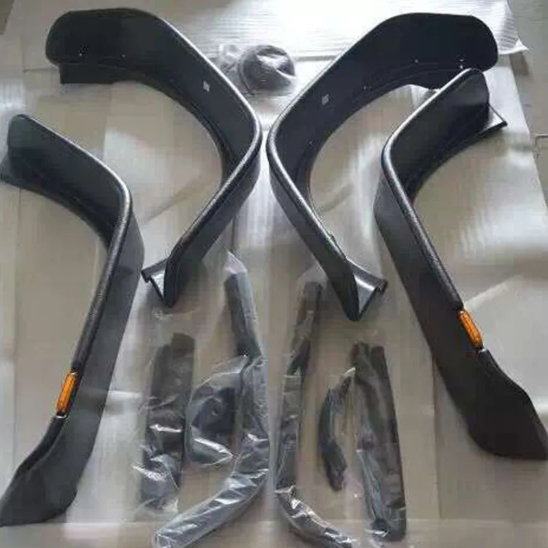 

4PCS/SET Lantsun J094 ABS fender flares for jeep for wrangler JK Aircraft wheel eyebrow