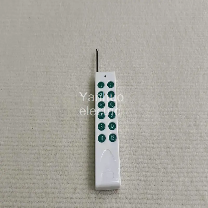 무선 원격 방수 박스, LED 12 큐 스위치, DMX 스테이지 링트 2024, 새로운 스타일, 결혼 선물 발사 시스템, 12 키