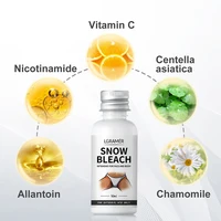 Crème anti-élimination noire pour l'intérieur des cuisses, parties intimes, aisselles, Essence blanchissante foncée, élimine la mélanine, crème blanchissante pour la peau 5