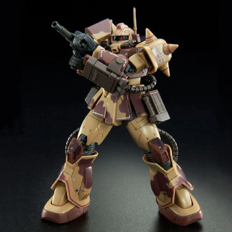 BANDAI Original HG 1/144 Model MS-06D Zaku Desert Type Double