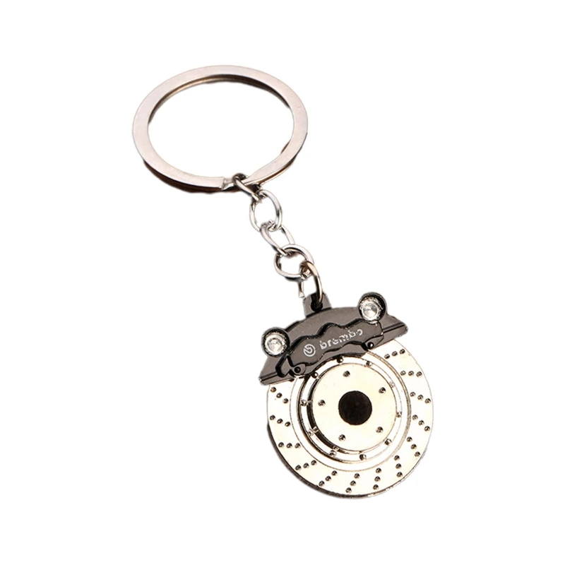 Brake disc key chain