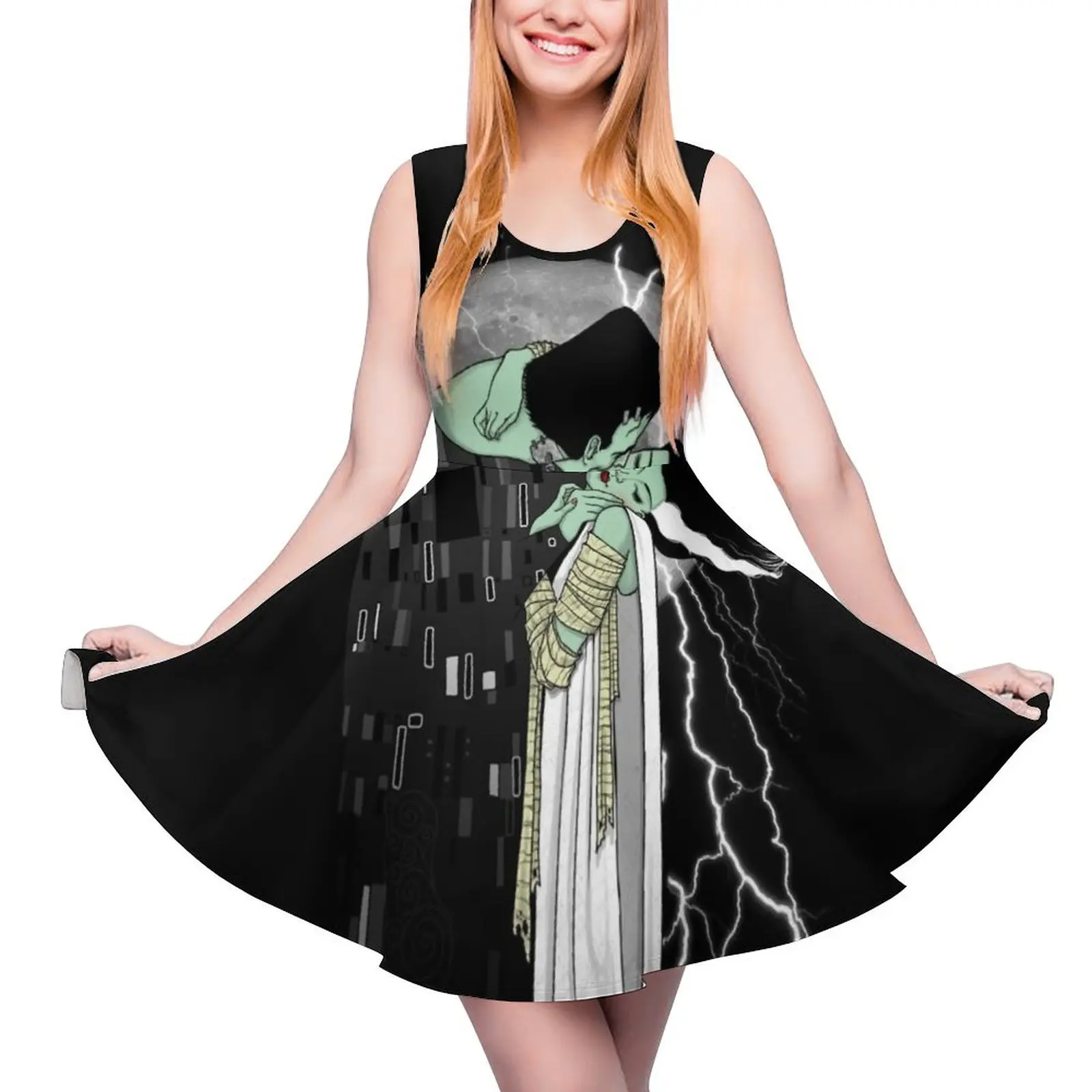 

love beyond death Round Neck Dress summer dresses womens 2024 Woman clothes