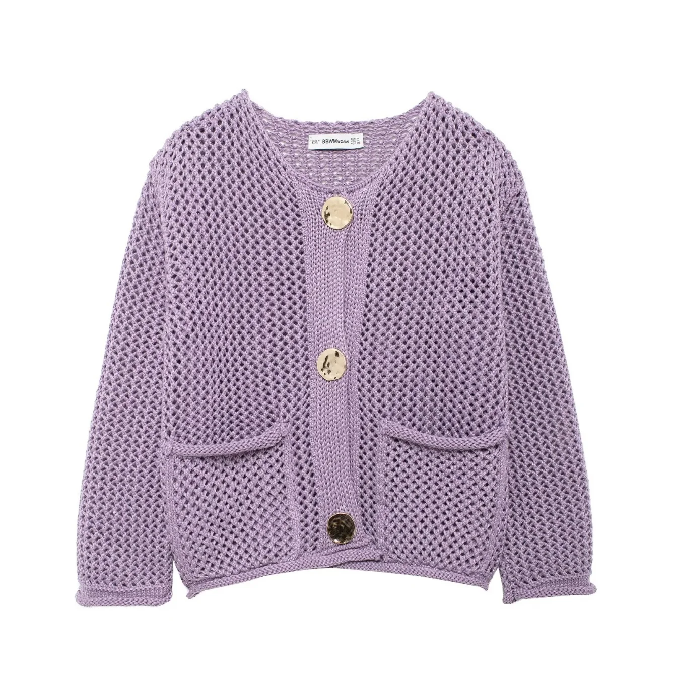 2025 Autumn New Knitted Cardigans For Women Casual Button Long Sleeve Female Sweater Fashion Loose Lady Cardigans Coat