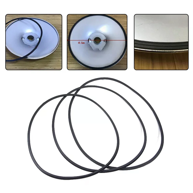 38.5/41.5/45cm Anti-slip Disc Rubber Ring Bar Chair Base Rubber Strip Furniture Frames Computer Chair Chassis Base Ring Chair