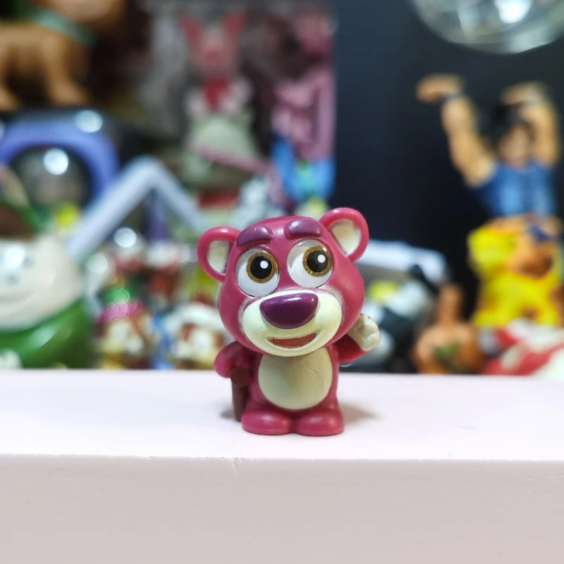 Disney Doorables Princess Moana Mulan Stitch Lotso Alien Buzz Lightyear Glass Eyed Doll Cartoon Model Toy Decorations Kids Gifts