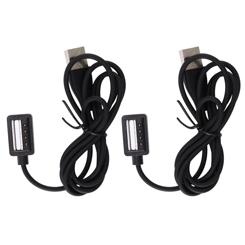 2X Cavo Di Alimentazione Di Ricarica Usb Magnetico Per Suunto 9/ Spartan Ultra/Spartan Ultra Hr/Spartan Sport (3.3Ft/100 Cm)