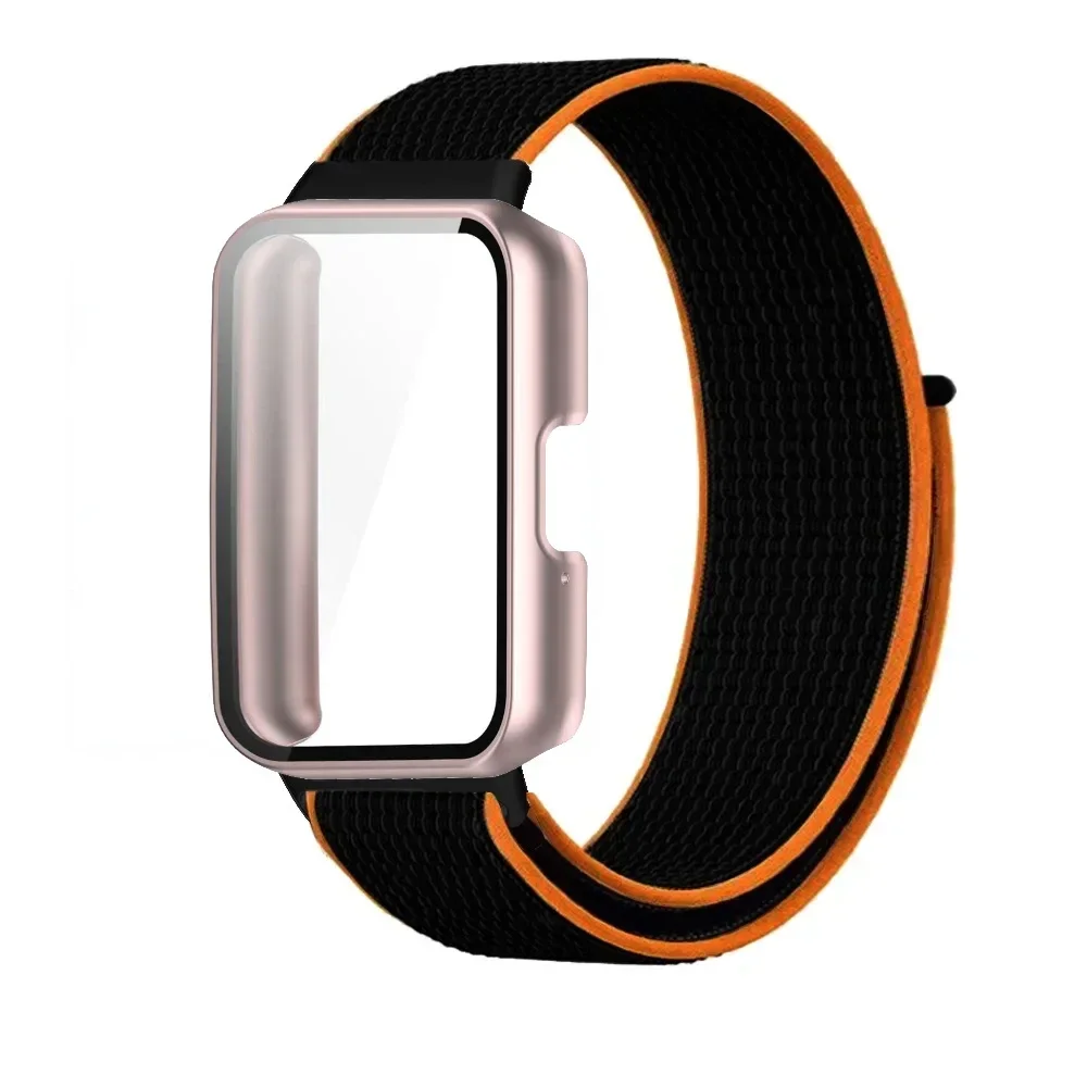 Premium Protector Case and Band Kit with Nylon Loop Strap and Glass Protective Shell