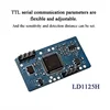 Hi-Link 2pcs/lot 24Ghz LD1125H 24G millimeter wave radar module human presence sensor breathing induction mobile ranging detect 4