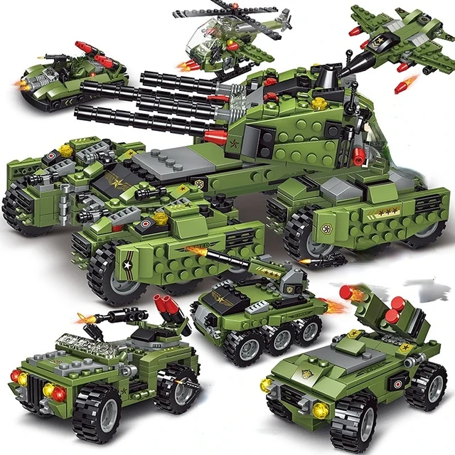 Compatible with Lego Military Warships Cruiser Ship Battle Tank Building  Blocks WW2 Army Soldier Figures Bricks Educational Toys - AliExpress