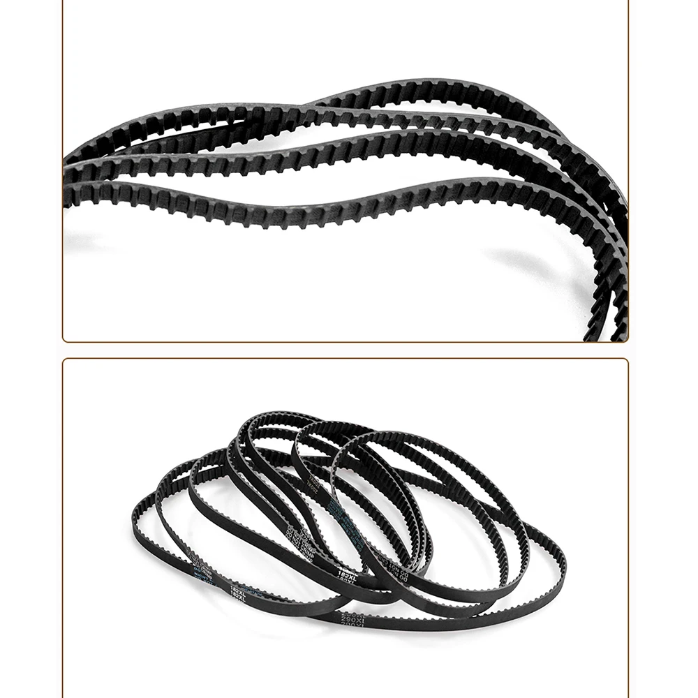 XL Timing Belt rubber belt transmission drive belt synchronous belt 90/94/96/100/102/110/116/118/120/126/130XL Width 10mm Drive Belt Rubber Synchronous 90XL 94XL 96XL 100XL