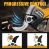 SW-758 21V Cordless Pruning Shears with Progressive Cutting ,Swansoft Professional Pruning Shears Electric Pruner Branch Cutter 2