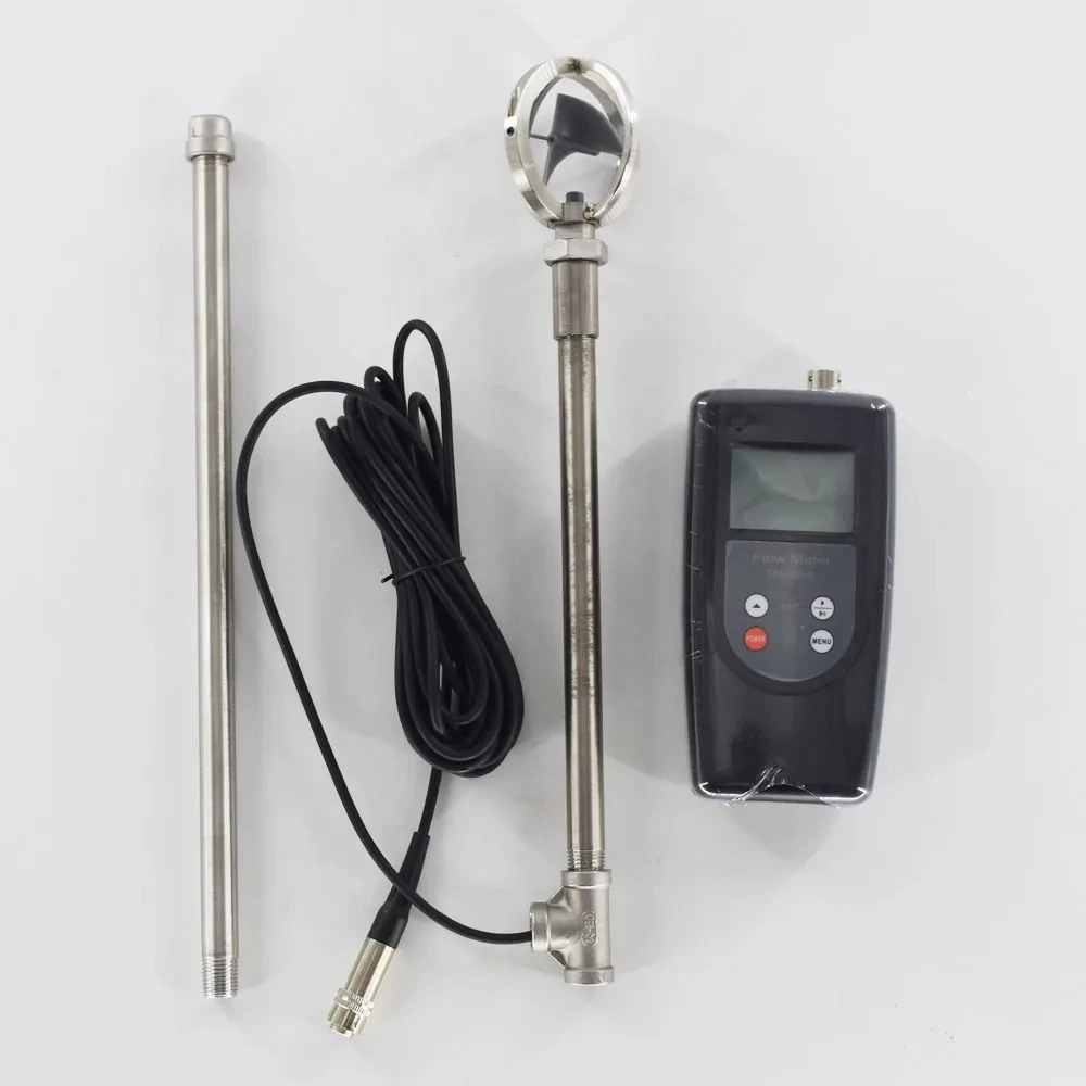 Portable flow meter FM-100V5 0.01-5m/s /FM-100V10 0.01-10 m/s digital flowmeter
