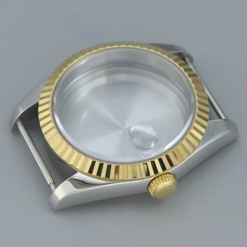 Elegant 36mm/39mm Sapphire Glass Waterproof Watch Case for Custom Mods – Women's Edition