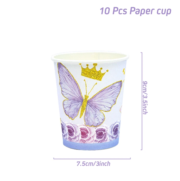 10pcs paper cups