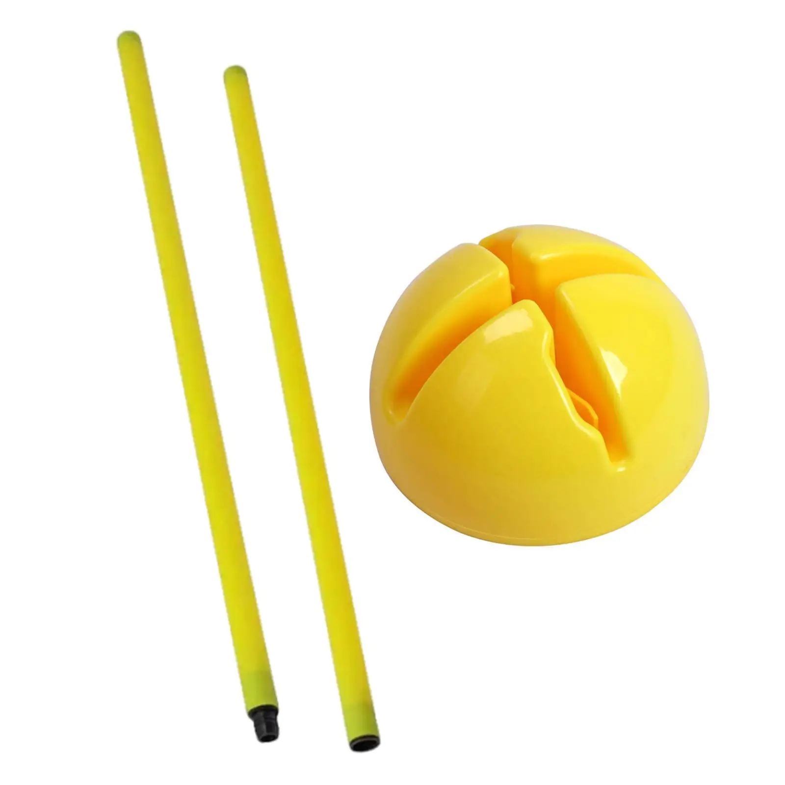 Football Agility Training Poles Soccer Training Sticks for Outdoor Sports