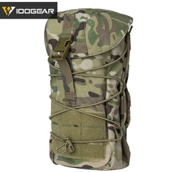 IDOGEAR Tactical MOLLE Utility Pouch - Versatile Outdoor Gear Bag (MC)