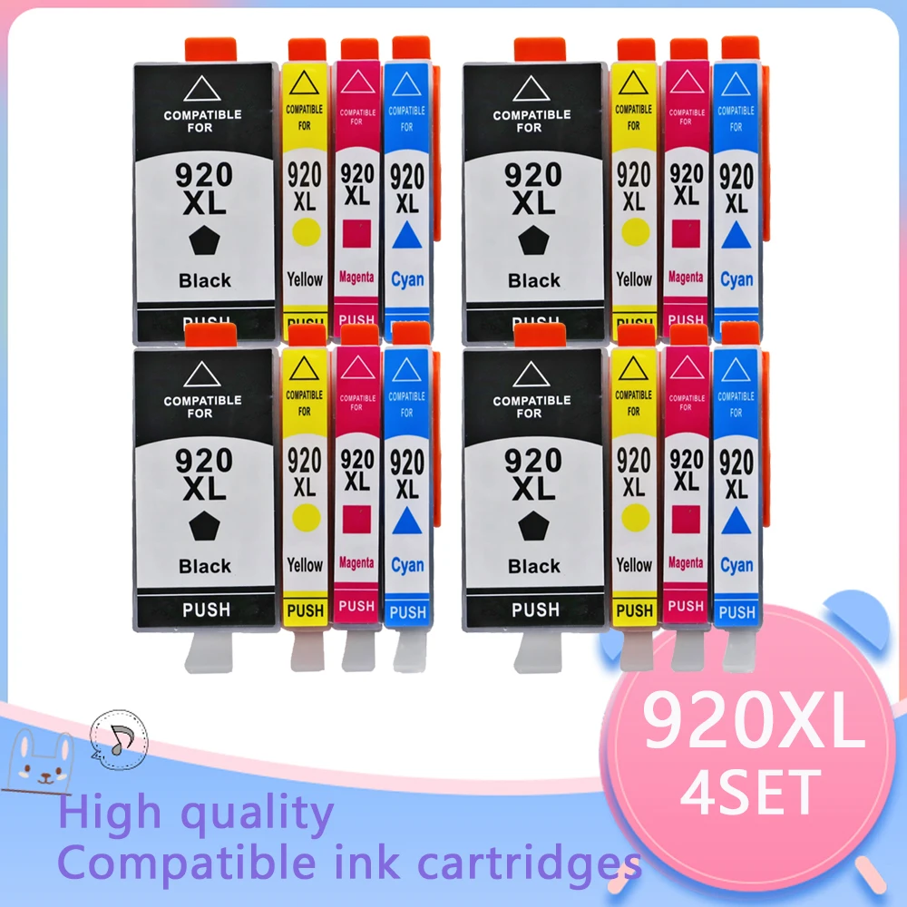 

16PCS Compatible ink cartridge Replacement for HP 920XL hp920 920xl For HP920 Officejet 6000 6500 6500A 7000 7500 7500A printer