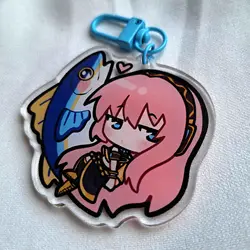 Vibrant Vocaloid Acrylic Keychain Charms | 2.5 Collectible Gift (A)