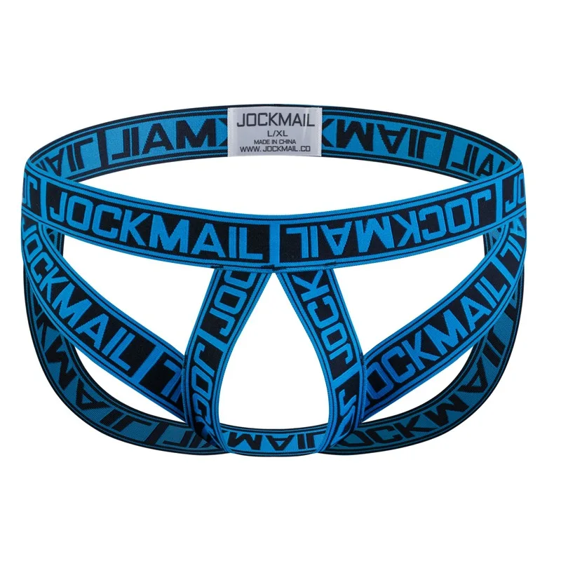 Cockstraps Men Underwear Sexy Jockstrap Pouch Cuecas Fashion Letter Elastic Thongs Underpants Gay Slip Homme Srting Underpants