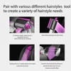 Professional 6 In 1 Hair Dryer Hot Comb Set Curling Iron Hair Straightener Styling Tool For Women 1600W Powerful 4