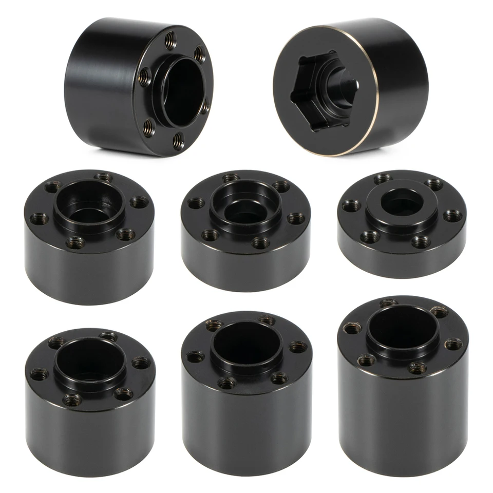 4 Pesi Per Ruote In Ottone, 1/10 In Ottone Per Mozzo - Foto 12