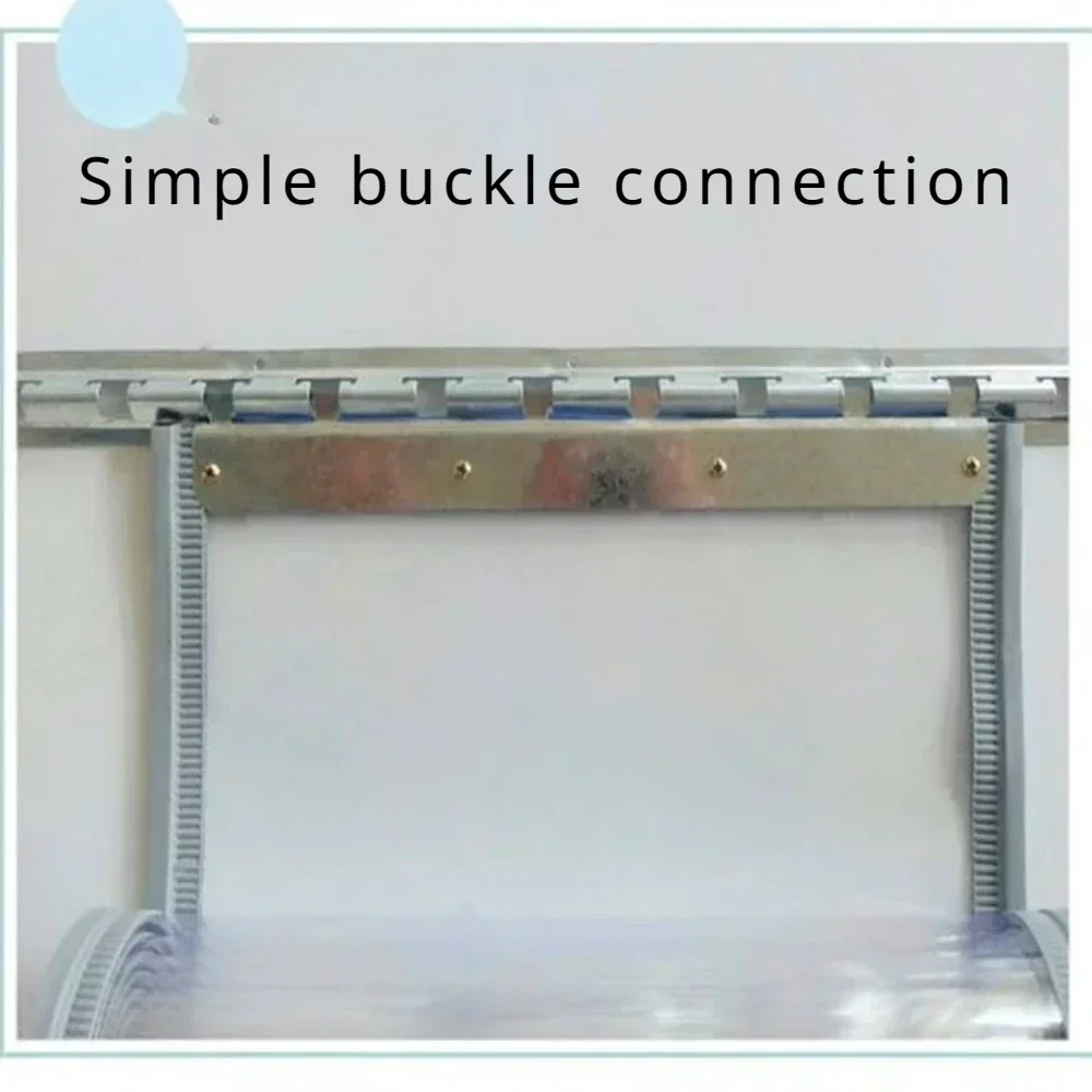 2.35M Length PVC magnetic self priming soft door curtain, Transparent windproof and warm, household shopping malls curtain