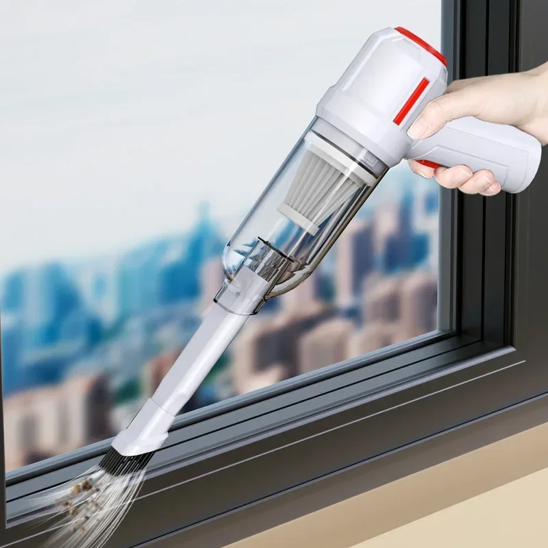 Car Vacuum Cleaner Strong Suction Powerful Mini Cleaning Machines Portable Wireless Handheld Air Blowers Household Appliances 3