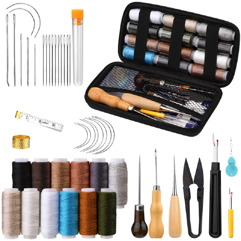 45Pcs Leather Sewing & Upholstery Repair Kit 1