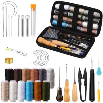 45Pcs Leather Sewing & Upholstery Repair Kit 1