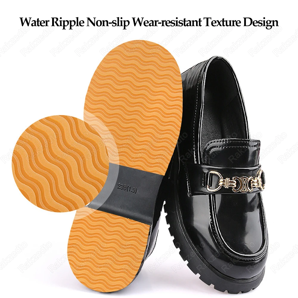 1 Pair Full Sole Shoe Repair Stick Non Slip Rubber 29 X 11.5