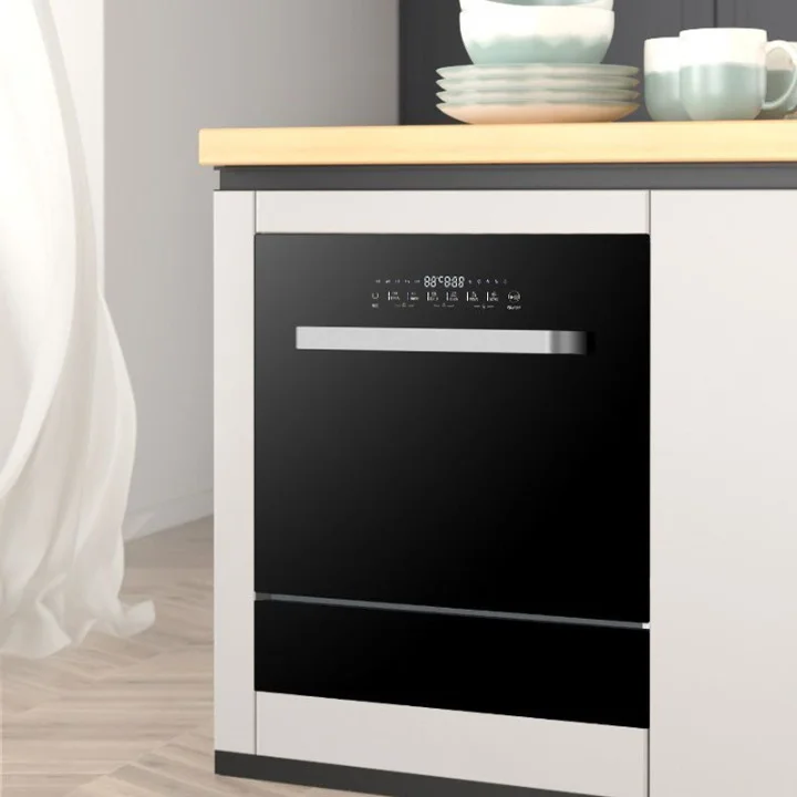 Hot Selling Small Tabletop 13 Sets of Fully Automatic Installation-free Drying and Disinfecting Household Dishwasher 3