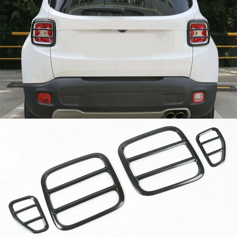 

Стайлинг автомобиля, внешние аксессуары, автомобильная задняя лампа, защитная крышка, декоративная наклейка для Jeep Renegade 2015-2017