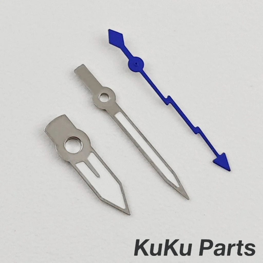 Green Super Luminous Lightning Second Hand for Watches - Precision Needle Pointer Parts