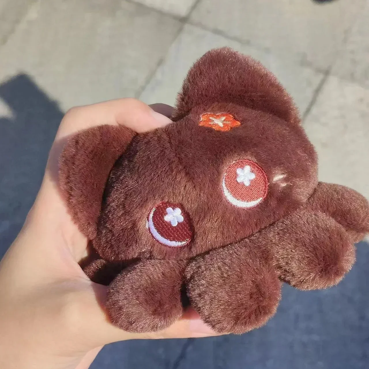 

Anime Genshin Impact Hutao Attribute Cosplay Cute Plush Stuffed Dango Doll Game Kawaii Plushie Fans Birthday Gifts 10cm