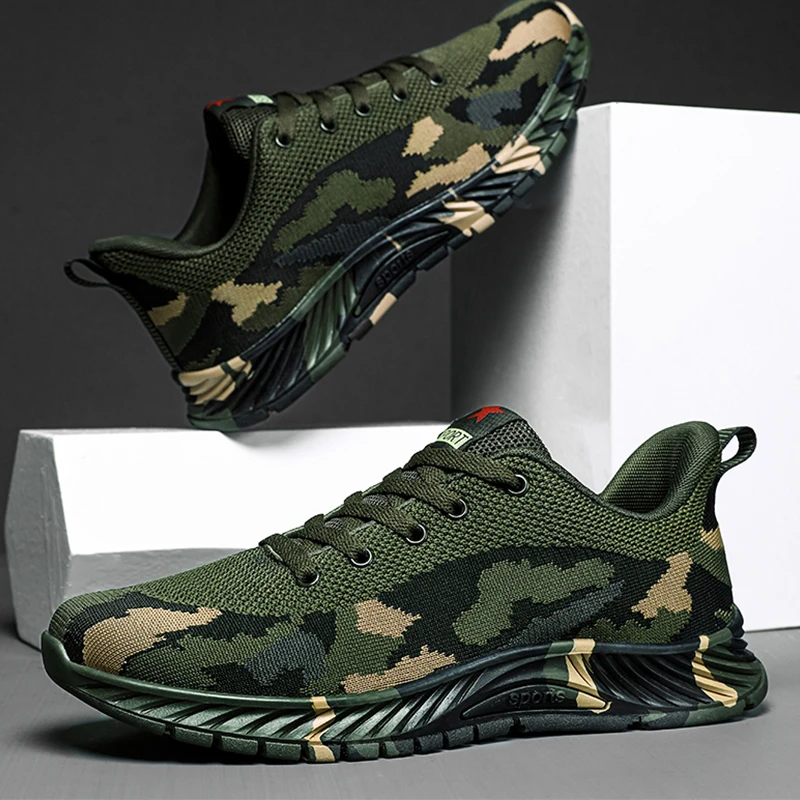 Breathable Men Running Shoes Outdoor Non-slip Male Sports Shoes Jogging Summer Men Sneakers Walking Trekking Shoes Casual Shoes