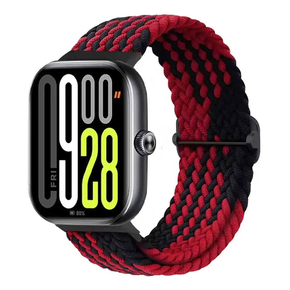 Premium Nylon Braided Loop Strap with Scratch-Resistant Buckle