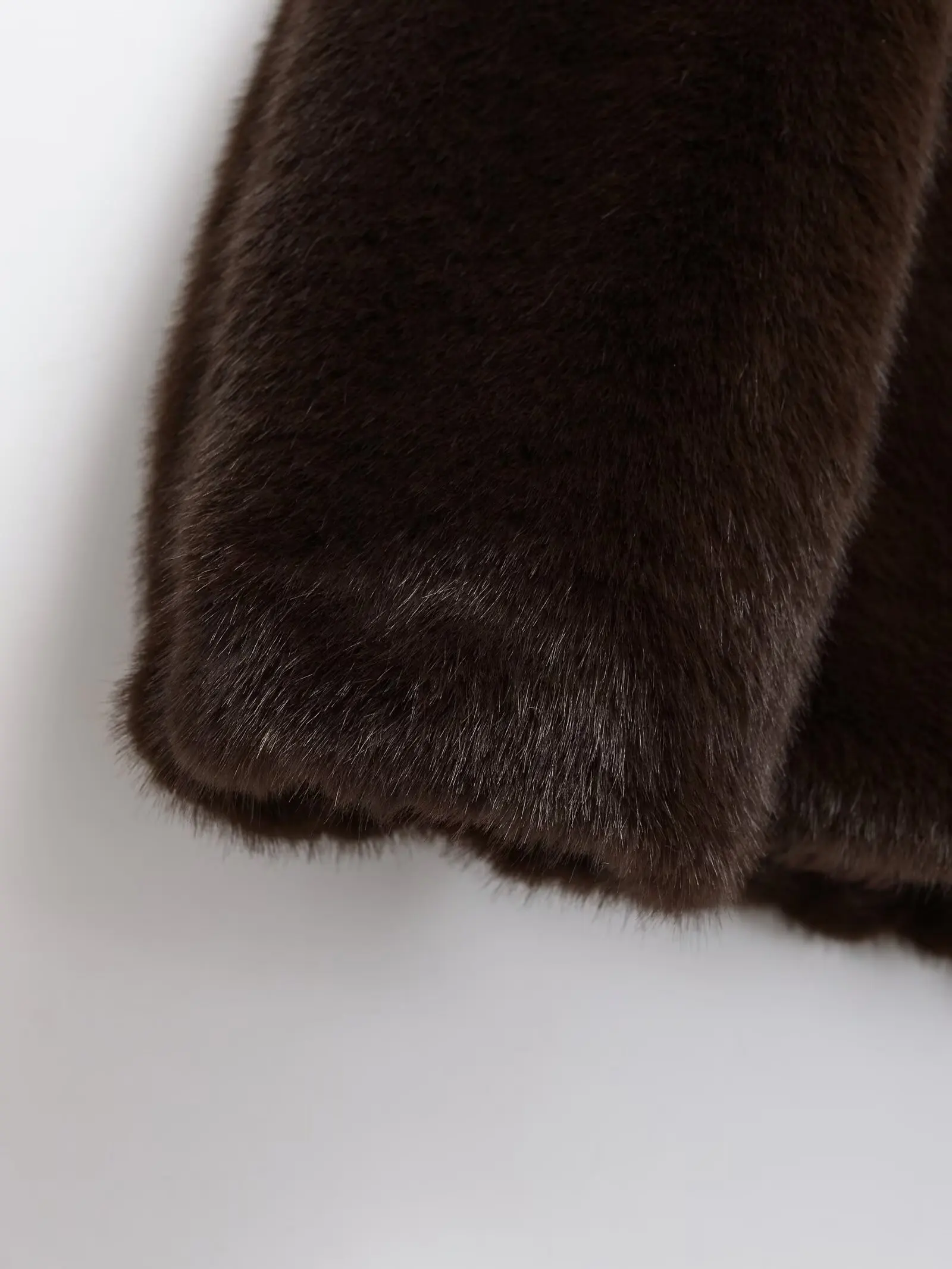 CharmChant Faux Fur Jacket texture detail