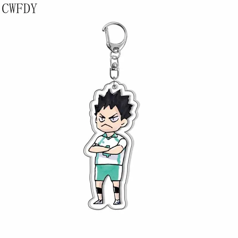 Haikyuu chaveiro voleibol anime acessórios shoyo hinata telefone charme  kageyama saco mochilas cordão feminino jóias presente dos homens -  AliExpress